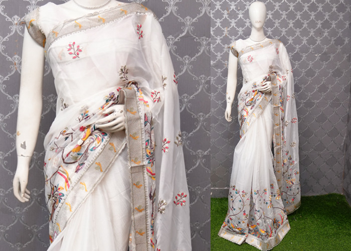 Tissue sarees VS TS009