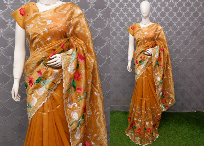 Tissue sarees VS TS004