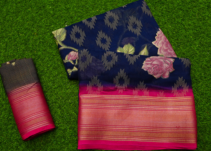 Georgette sarees VS GS0015