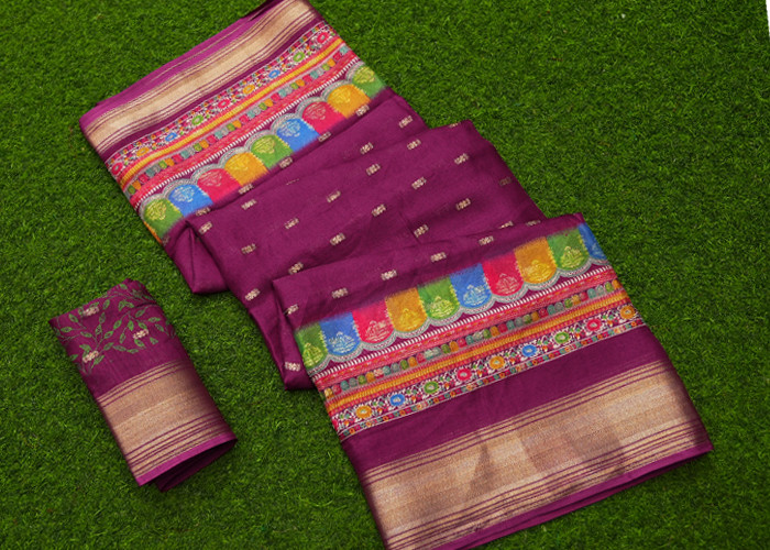 Georgette sarees VS GS0042