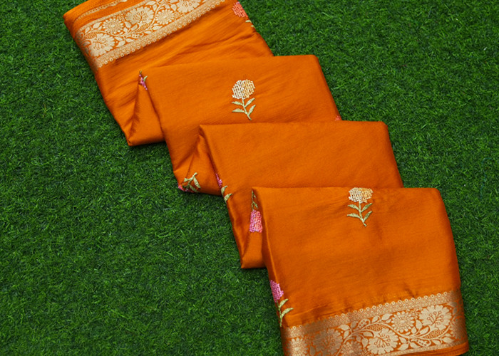 Georgette sarees VS GS0036