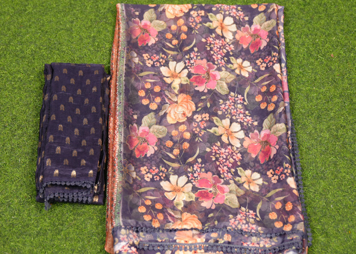 Chiffon sarees VS CS009