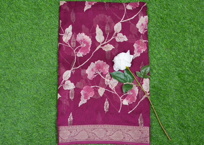 Georgette sarees VS GS0034