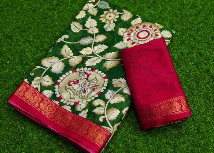 kalamkari sarees VS KS001