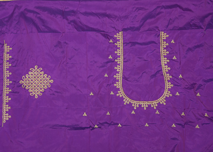 computer work blouse designs VS CB0056