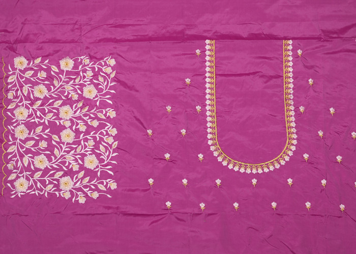 computer work blouse designs VS CB0060