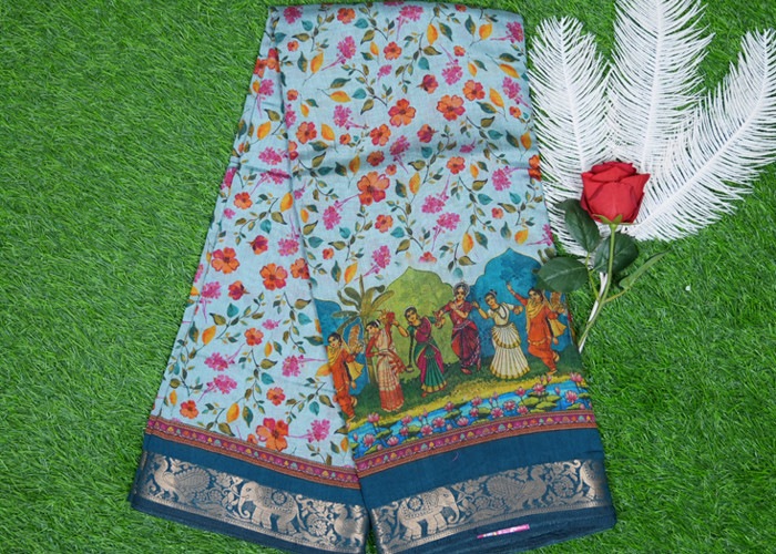Mal Silk Saree VS MS002
