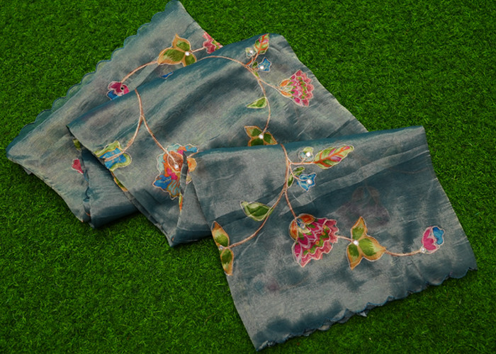 Tissue sarees VS TS0015