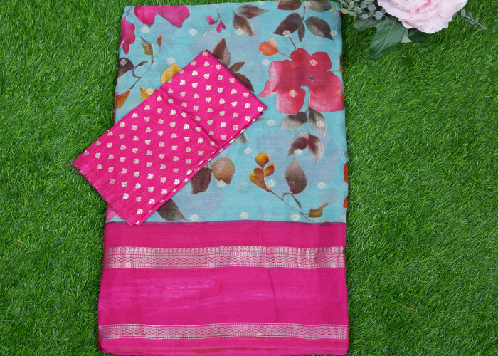 Georgette sarees VS GS0010