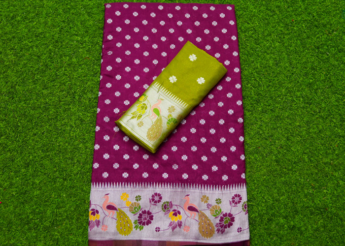 Bomboo Silk Sarees VS BS0013