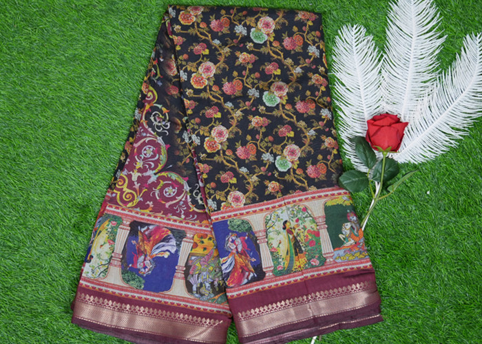 Mal Silk Saree VS MS006