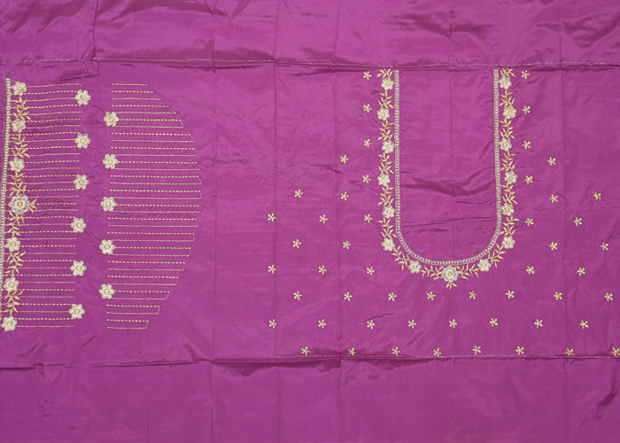 computer work blouse designs VS CB0058