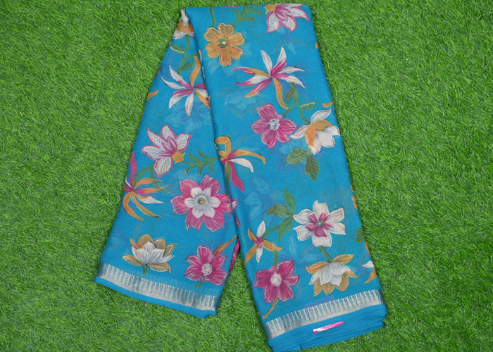 Georgette sarees VS GS0010