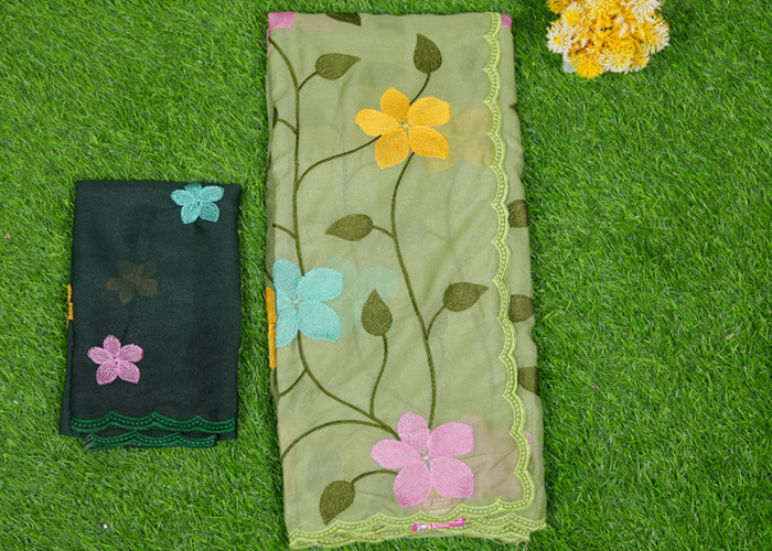 Georgette sarees VS GS0013