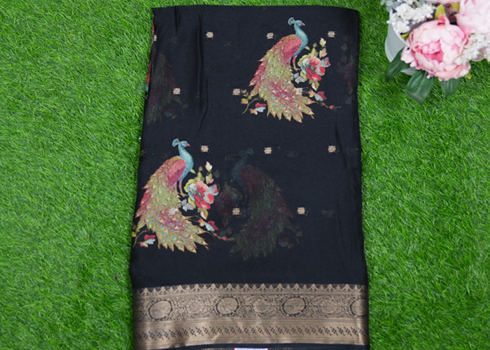 Georgette sarees VS GS0017