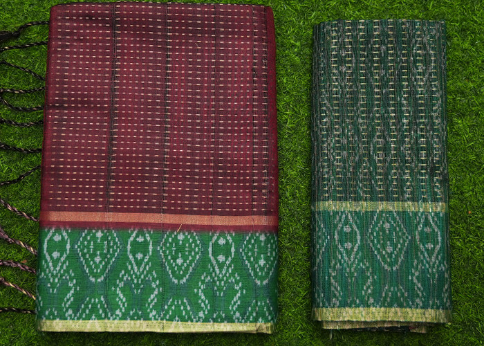 Khadi Silk Sarees with Rajkot Borders  VS KS002
