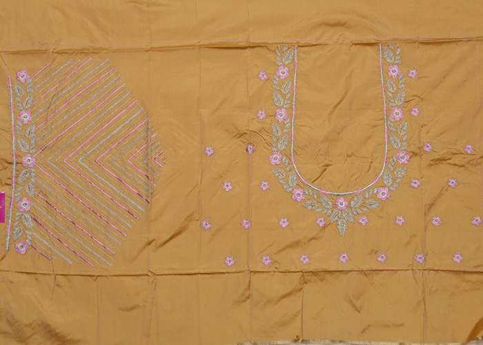 computer work blouse designs VS CB003