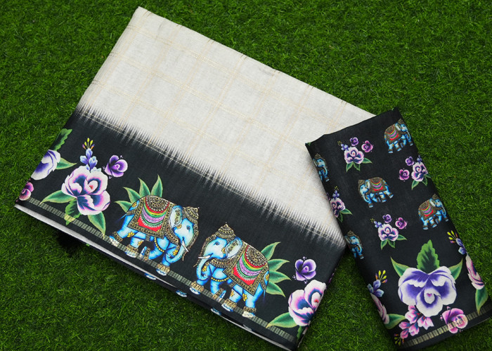 TANJORE PAINTING SAREES VS TS001