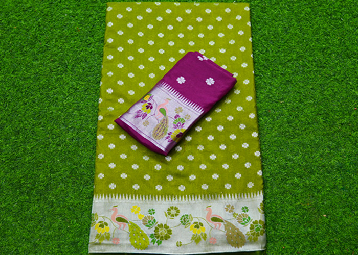 Bomboo Silk Sarees VS BS008