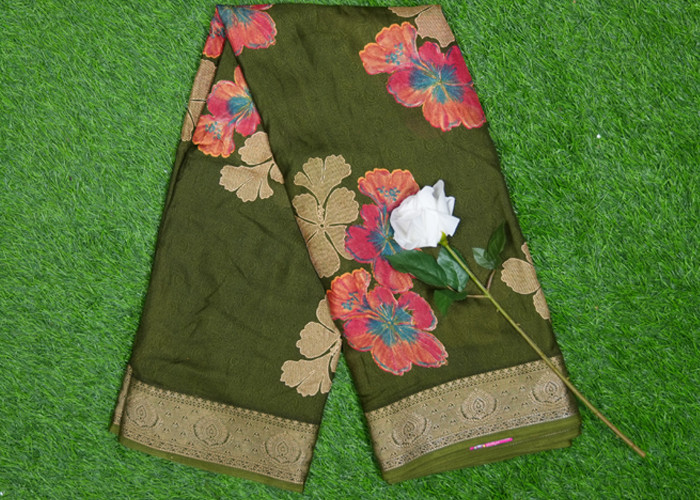 Georgette sarees VS GS0013