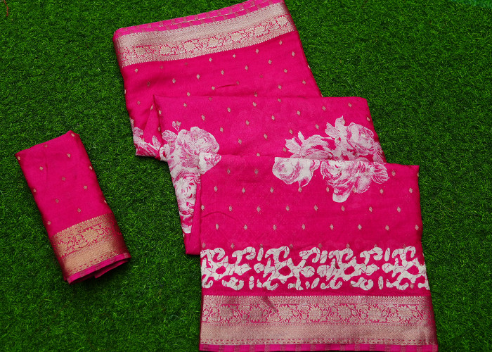 Georgette sarees VS GS0045