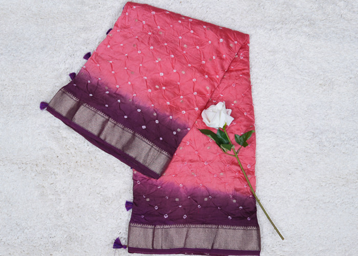 Bandhani sarees VS BS002