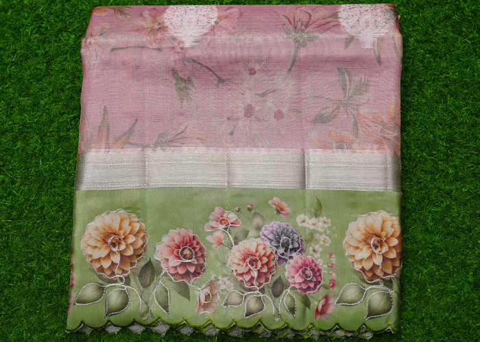 Tissue sarees VS TS0012