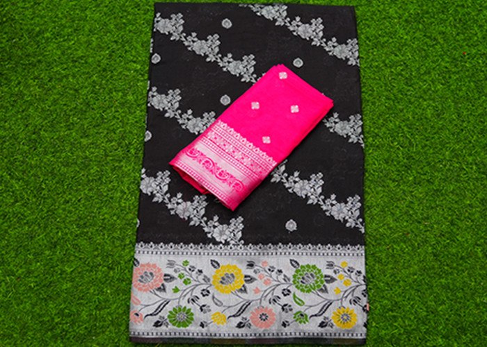 Bomboo Silk Sarees VS BS001