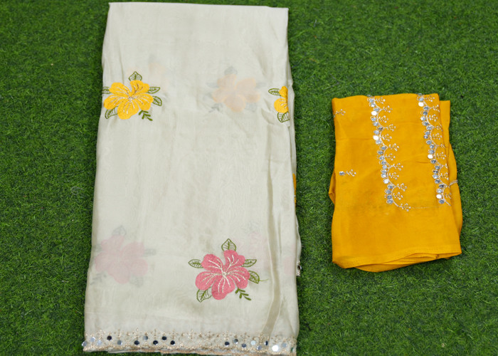 Fancy Georgette Sarees VS FS0053