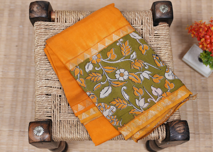 kalamkari sarees VS KS009