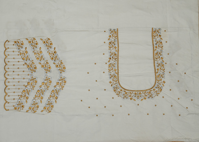 computer work blouse designs VS CB0048