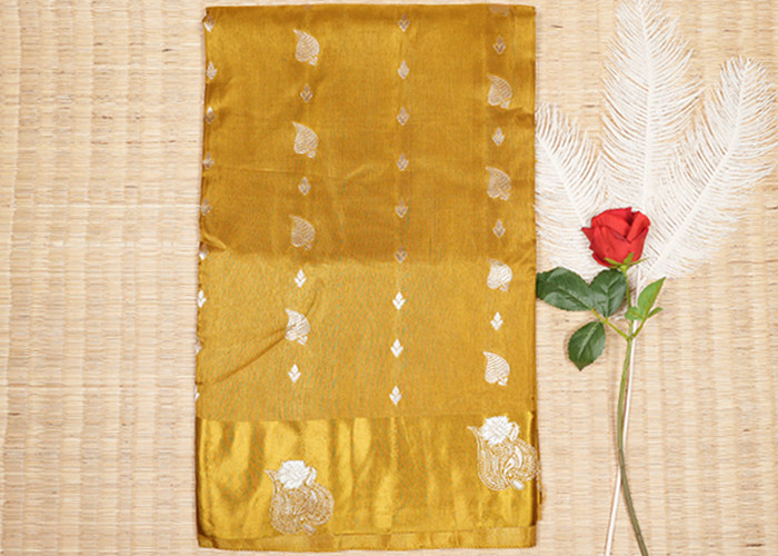 Mushroom silk sarees VS MS001
