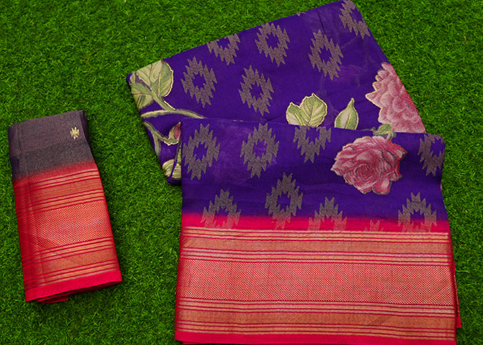 Georgette sarees VS GS0018