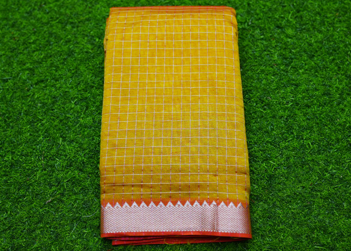Mangalgiri Checks Sarees VS MS004