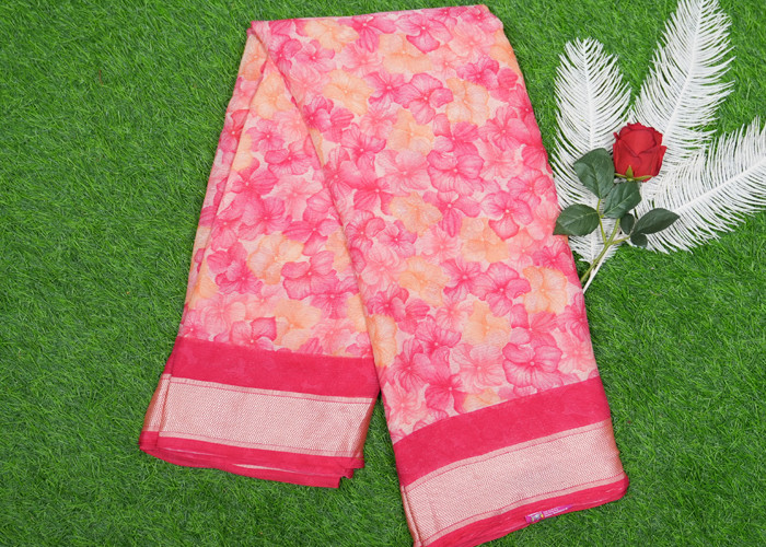 Chiffon sarees VS CS004