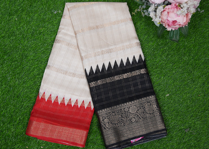Ganga Jamuna Border Saree VS GS001