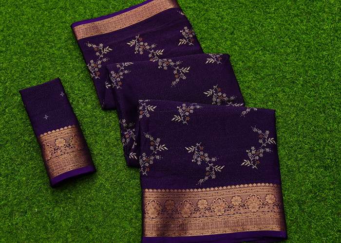 Benny Georgette Sarees VS BS0024