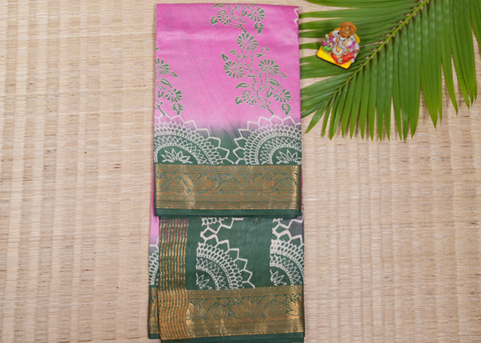 Bathik print sarees VS BS002
