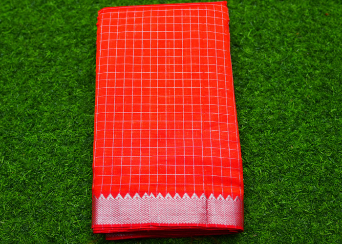 Mangalgiri Checks Sarees VS MS003