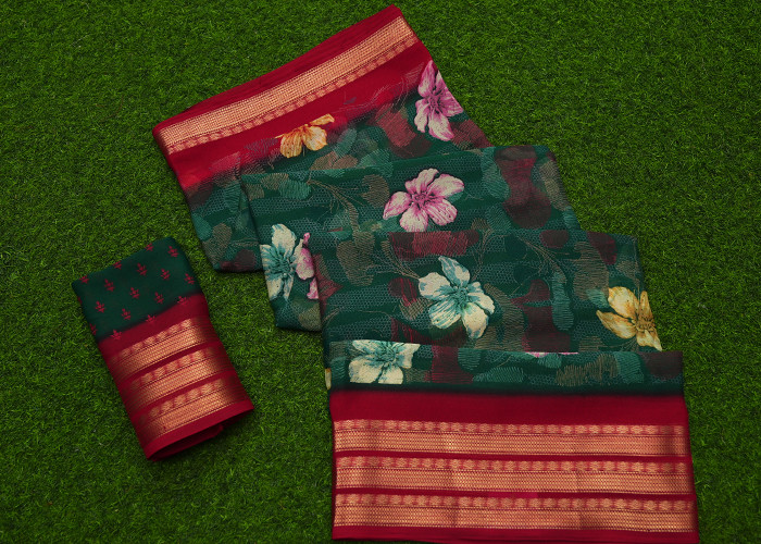 Georgette sarees VS GS0020