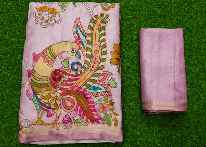 pashmina Kalamkari sarees VS PS003